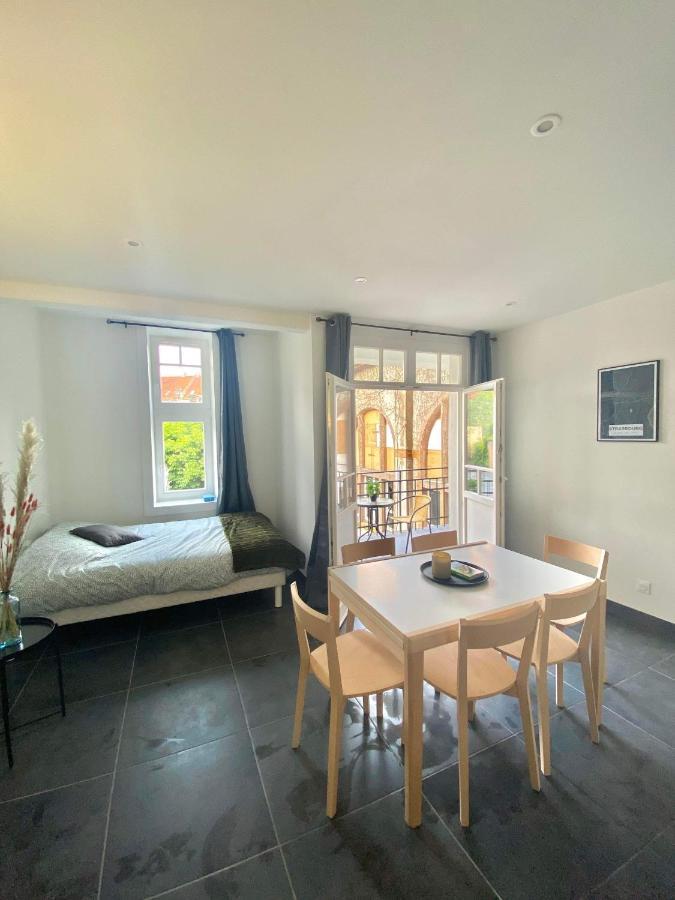 Appartement 6 Personnes Strasbourg Proche Centre Ville & Parking Exterior foto