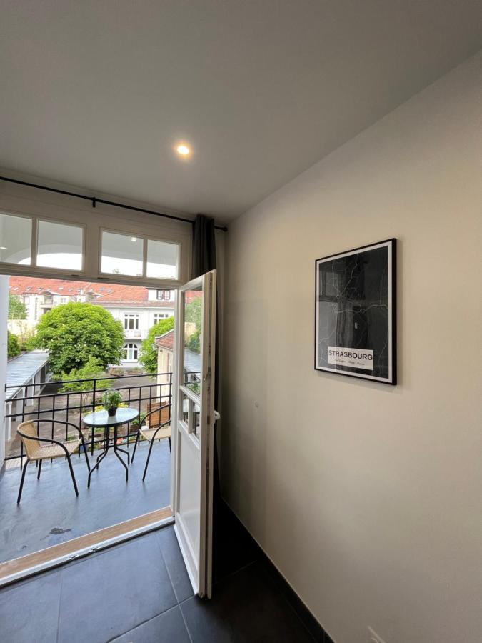 Appartement 6 Personnes Strasbourg Proche Centre Ville & Parking Exterior foto