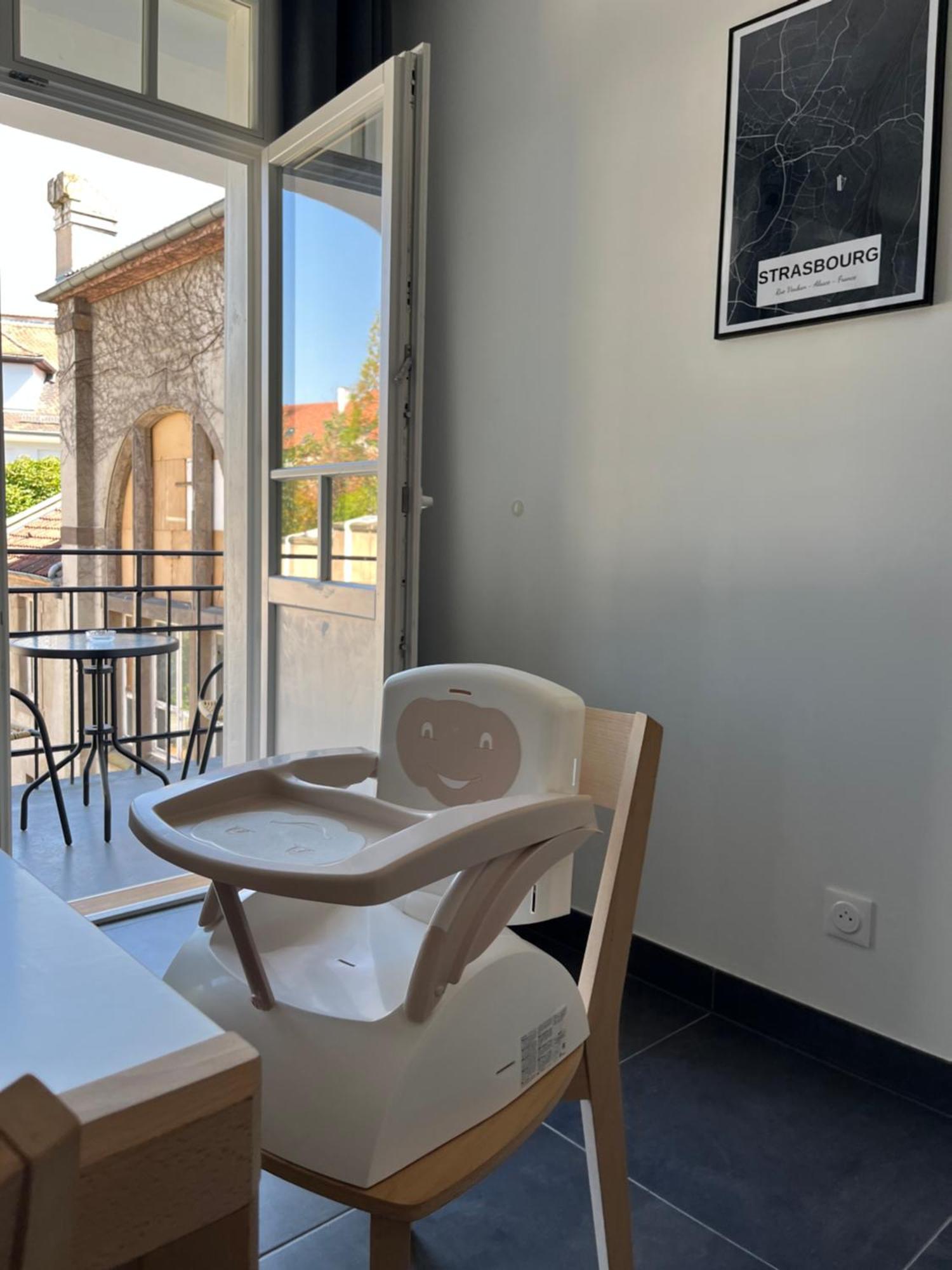 Appartement 6 Personnes Strasbourg Proche Centre Ville & Parking Exterior foto